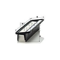C 30 008 MANN-FILTER Повітряний фільтр