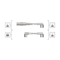 941319170048 MAGNETI MARELLI Комплект дротів запалювання