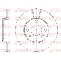 6061.10 REMSA Гальмівний диск