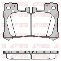 1791.00 REMSA Комплект гальмівних колодок дисковий гальм