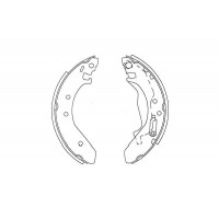 KBS-2911 KAVO PARTS Комплект гальмівних колодок