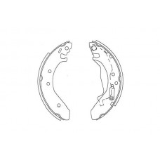 KBS-2911 KAVO PARTS Комплект гальмівних колодок