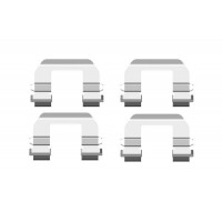 1 987 474 439 BOSCH Комплектуючі колодки дискового гальма