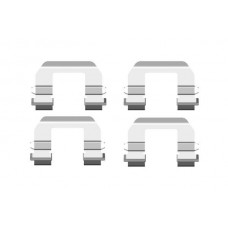 1 987 474 439 BOSCH Комплектуючі колодки дискового гальма