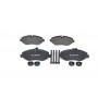 0 986 494 334 BOSCH Комплект гальмівних колодок дисковий гальм