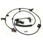 ABS-116 JAPANPARTS Датчик частота обертання колеса