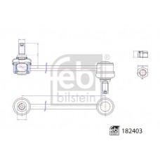 182403 FEBI BILSTEIN Тяга стійка стабілізатор