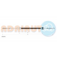 550273 ADRIAUTO VW Трос ручн гальм задн лів прав. Polo 97-