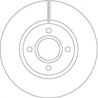 DF6509 TRW Гальмівний диск