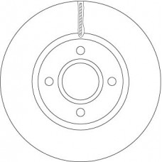 DF6509 TRW Гальмівний диск