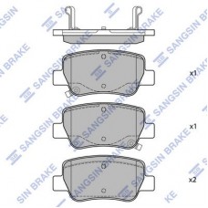 SP1578 Hi-Q Комплект гальмівних колодок дисковий гальм