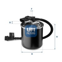 24.149.00 UFI Паливний фільтр