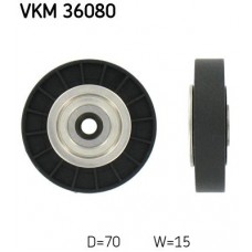 VKM 36080 SKF Паразитный / ведущий ролик, Поліклиновий ремінь