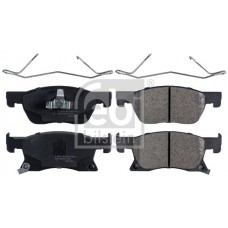 116239 FEBI BILSTEIN Комплект гальмівних колодок дисковий гальм