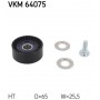 VKM 64075 SKF натяжний ролик, Поліклиновий ремінь