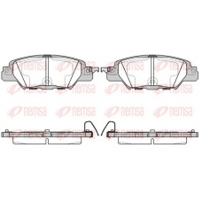 1677.00 REMSA КомплеК т гальмівних колодок, дискове гальмо