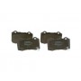 0 986 494 708 BOSCH Комплект гальмівних колодок дисковий гальм