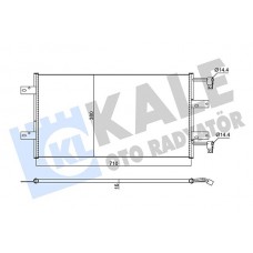 352585 KALE OTO RADYATÖR Конденсатор кондиціонера