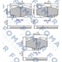 FO 464781 FOMAR Friction КомплеК т гальмівних колодок, дискове гальмо