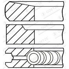 08-431700-00 GOETZE ENGINE Комплект поршневих кілець