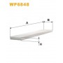 WP6848 WIX FILTERS Фільтр повітря у внутрішньому просторі