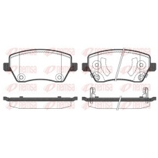 0987.02 REMSA КомплеК т гальмівних колодок, дискове гальмо