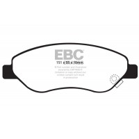 DP1981 EBC Brakes Комплект гальмівних колодок дисковий гальм