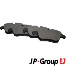 1563601710 JP GROUP Комплект гальмівних колодок дисковий гальм