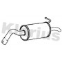 220765 KLARIUS Глушник вихлопних газів кінцевий