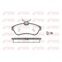 0880.00 REMSA Комплект гальмівних колодок дисковий гальм