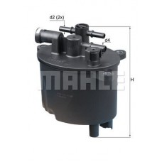 KL 581 MAHLE Паливний фільтр