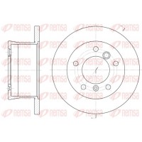 6566.00 REMSA Гальмівний диск