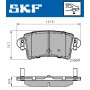 VKBP 90097 SKF Комплект гальмівних колодок дисковий гальм