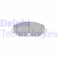 LP3543 DELPHI Комплект гальмівних колодок дисковий гальм