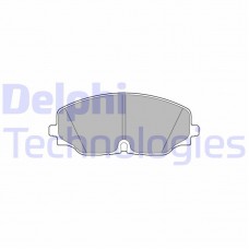 LP3543 DELPHI Комплект гальмівних колодок дисковий гальм