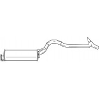 37611 SIGAM Глушник вихлопних газів кінцевий