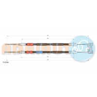 13.0294 ADRIAUTO Тросик, cтояночный тормоз