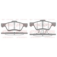 1124.00 REMSA Комплект гальмівних колодок дисковий гальм