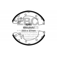 5260 EBC Brakes Комплект гальмівних колодок