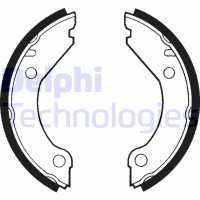 LS1375 DELPHI Комплект гальмівних колодок, стояночная тормозная система