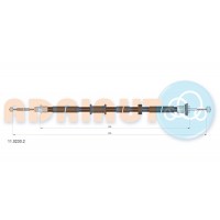 11.0230.2 ADRIAUTO Тросик, cтояночный тормоз