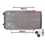40002150 VAN WEZEL Радіатор охолодження двигуна
