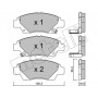 22-0865-0 METELLI Комплект гальмівних колодок дисковий гальм