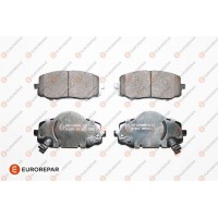 1675995380 EUROREPAR Комплект гальмівних колодок дисковий гальм