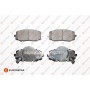 1675995380 EUROREPAR Комплект гальмівних колодок дисковий гальм