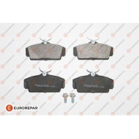 1617266480 EUROREPAR Комплект гальмівних колодок дисковий гальм