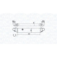 Интеркулер MAGNETI MARELLI 351319204640