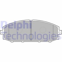 LP1305 DELPHI Комплект гальмівних колодок дисковий гальм