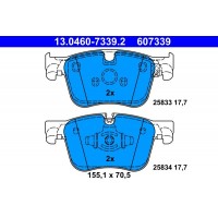 13.0460-7339.2 ATE Комплект гальмівних колодок дисковий гальм