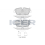 181662-200 ICER Комплект гальмівних колодок дисковий гальм